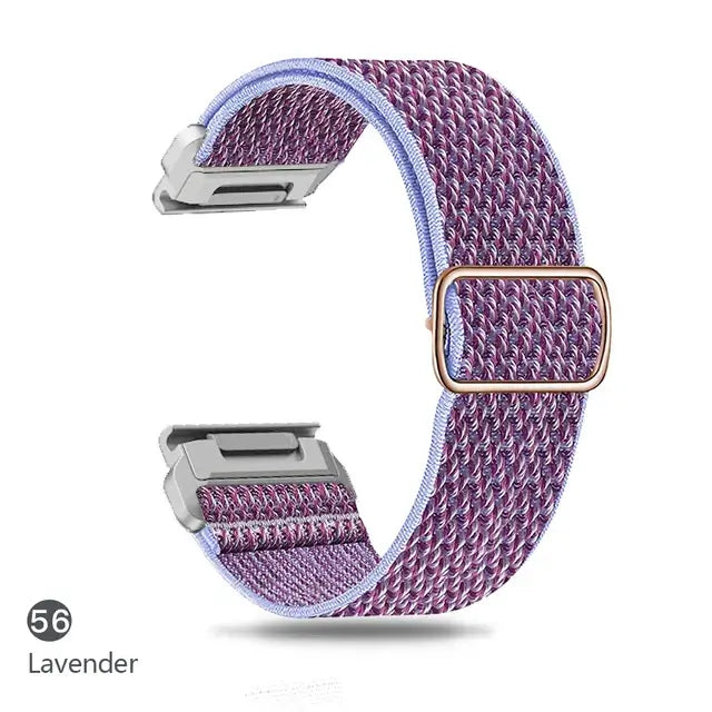 Garmin Elastic Nylon Band - Stylish, Comfortable - QuickFit