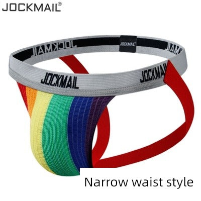 Jockmail Men’s Mesh Breathable Jockstrap Underwear – Sheer Mesh Style