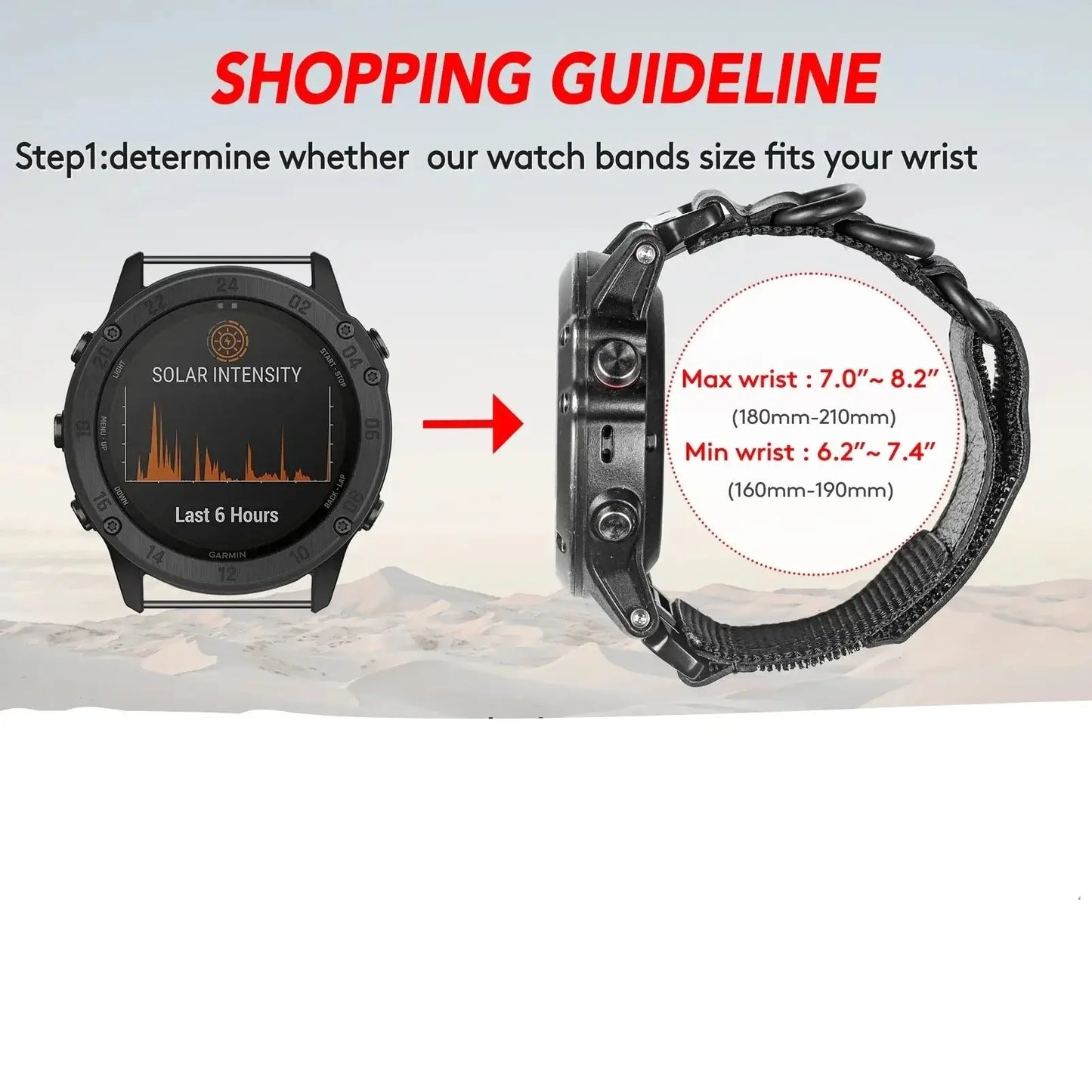 Genuine Leather Garmin Watch Strap - QuickFit Stylish Band