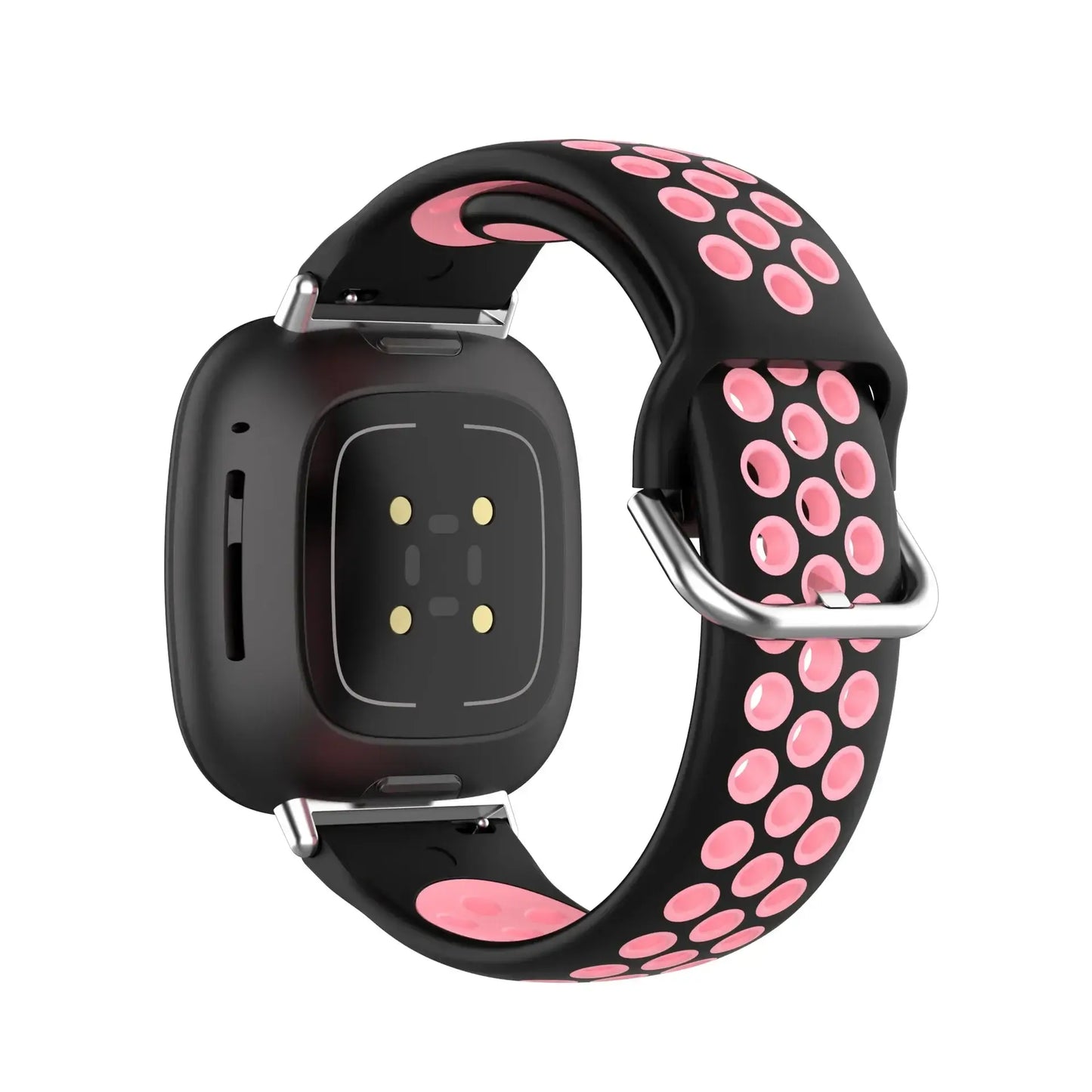 Fitbit Versa & Sense Silicone Band - Breathable Stylish Straps
