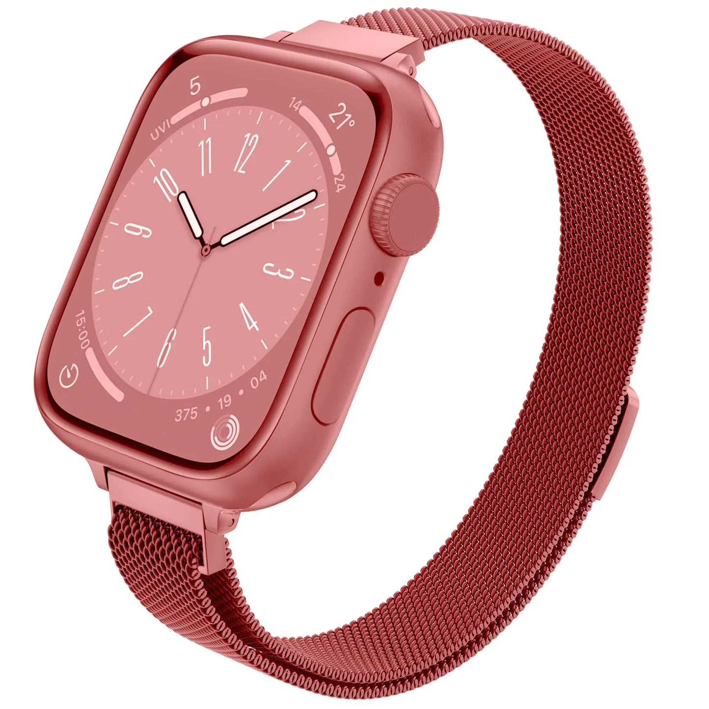Apple Watch Slim Milanese Loop Band - Stainless Steel Mesh