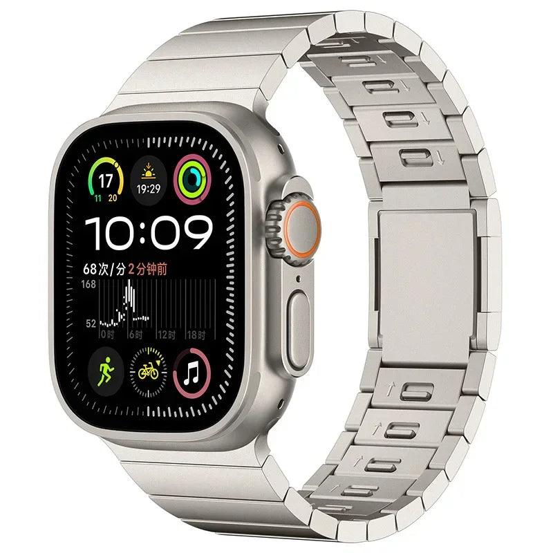Apple Watch Stainless Steel Band - Magnetic Buckle Strap