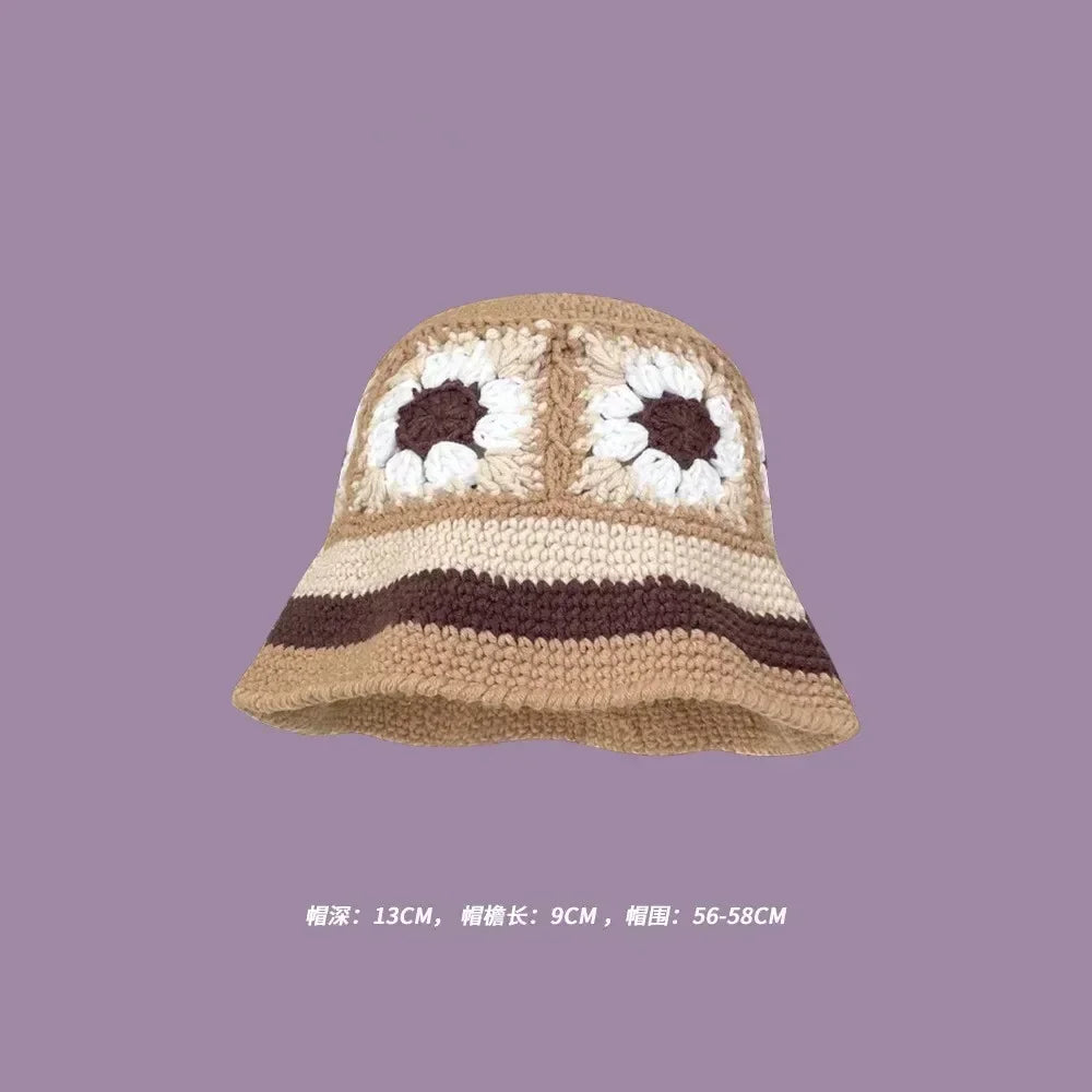Handmade Knitted Bucket Hat