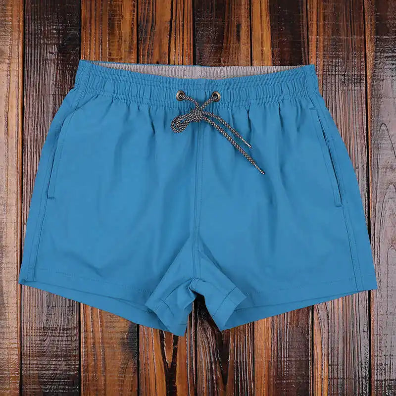Solid Swim Shorts