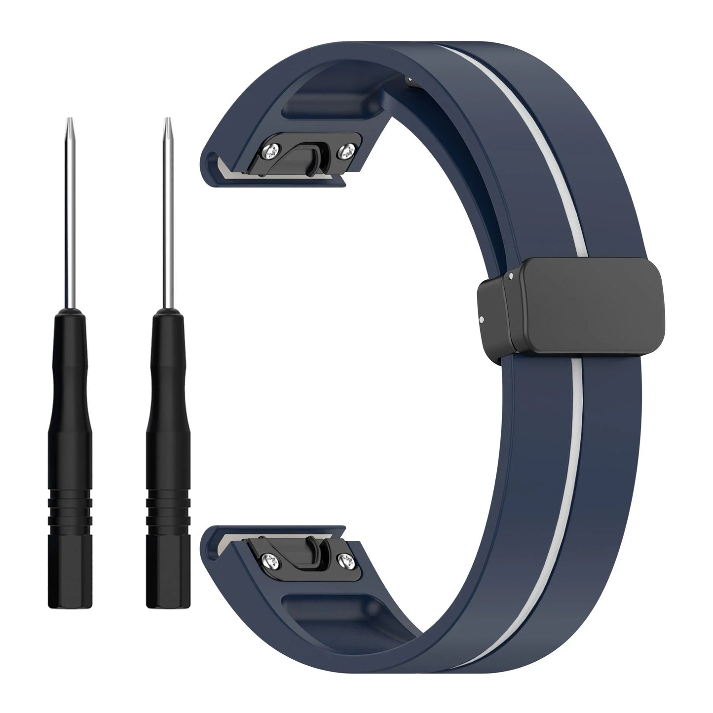 Garmin Silicone Strap - Durable, Flexible, Comfortable Fit