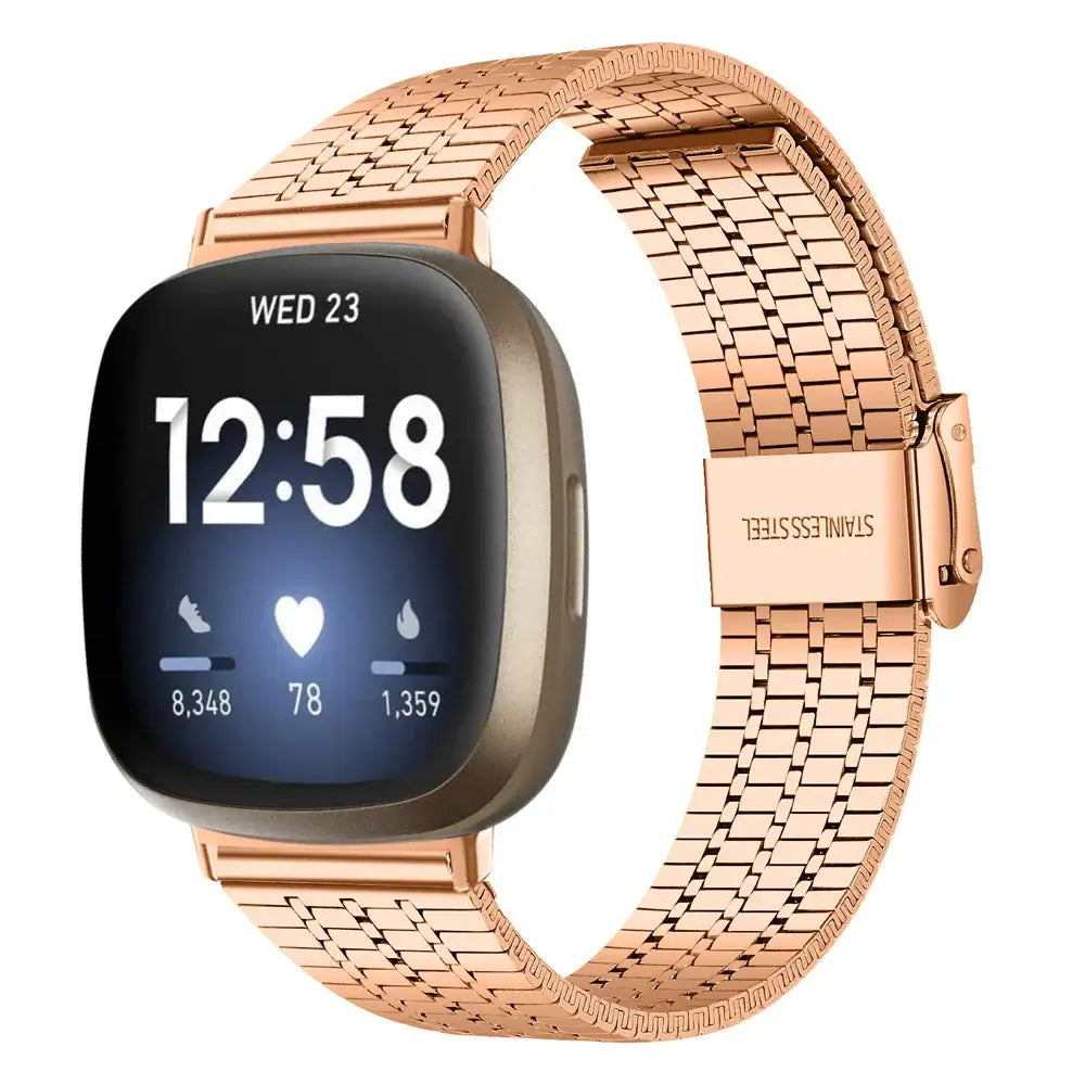 Fitbit Versa & Sense Steel Mesh Band - Sleek and Stylish