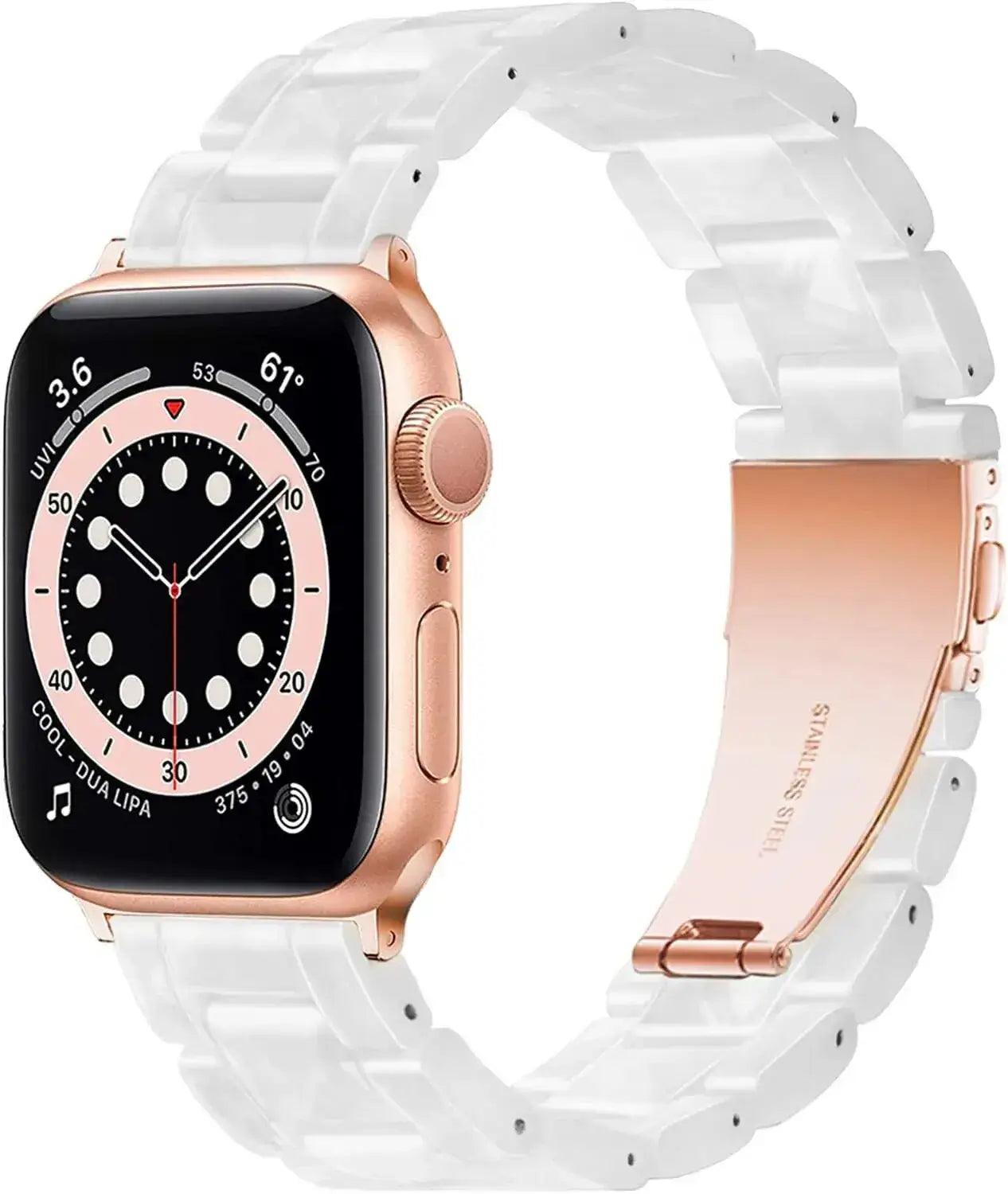 Apple Watch Resin Strap - Stylish Durable Modern Design