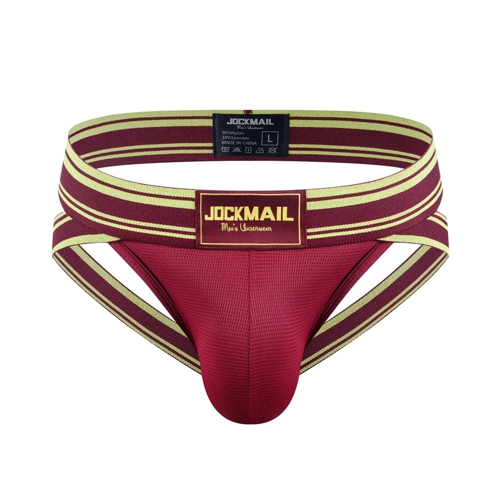 Jockmail Fiesta Jockstrap – Men's Low-Waist Supportive Underwear