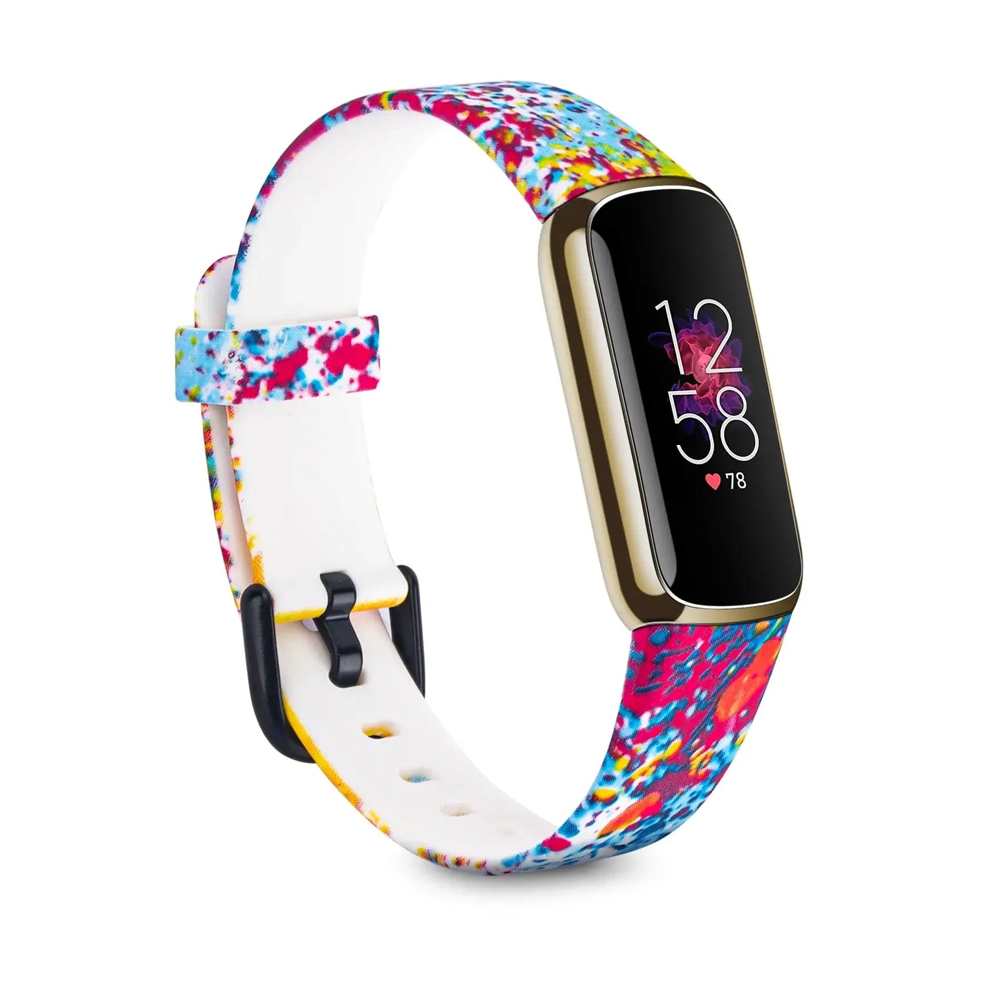 Fitbit Luxe Silicone Bands - Comfortable Vibrant Straps