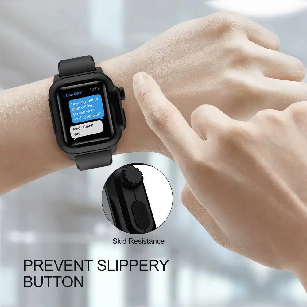 Apple Watch Silicone Strap - Waterproof Luminous Design