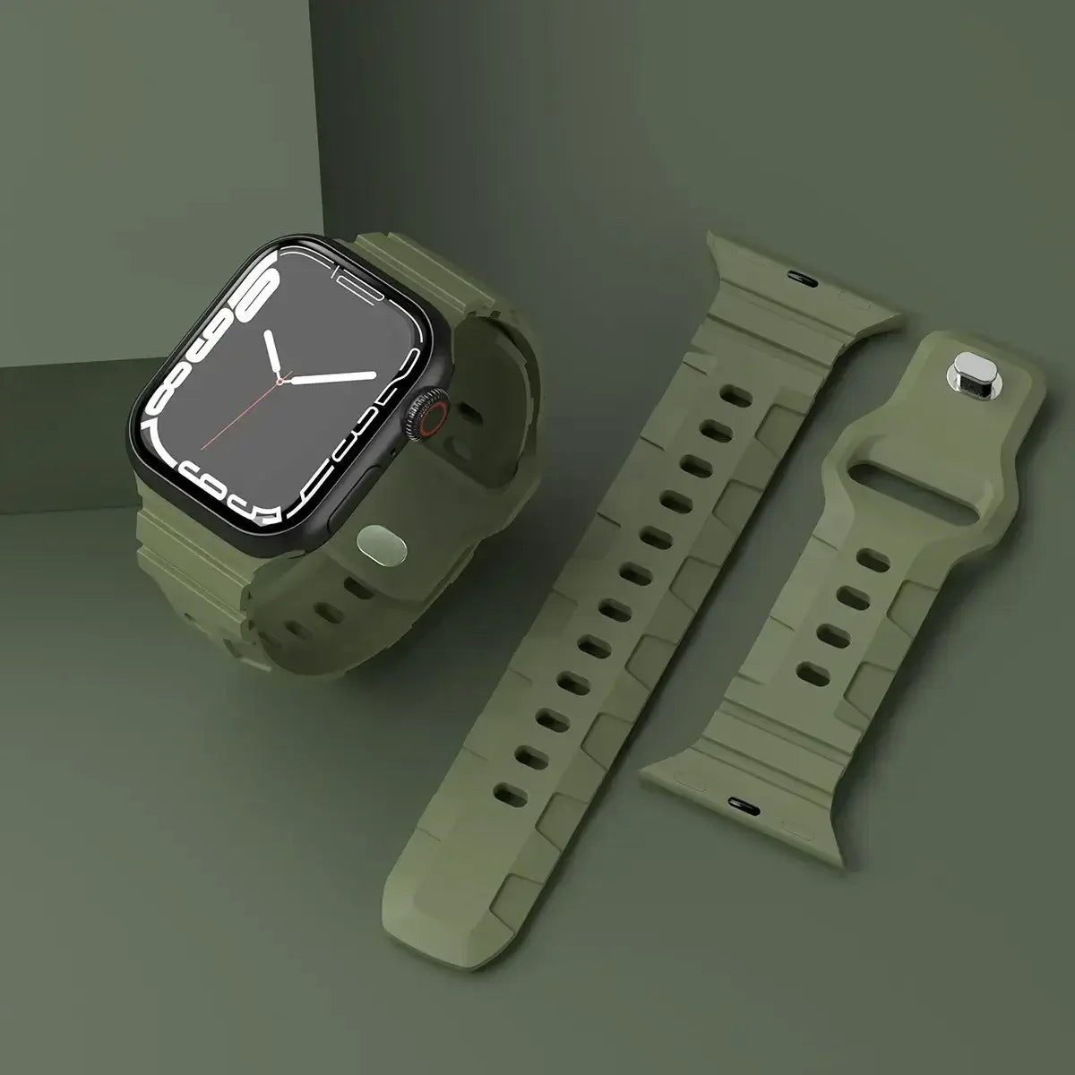 Apple Watch Silicone Strap - Soft Waterproof Flexible Band