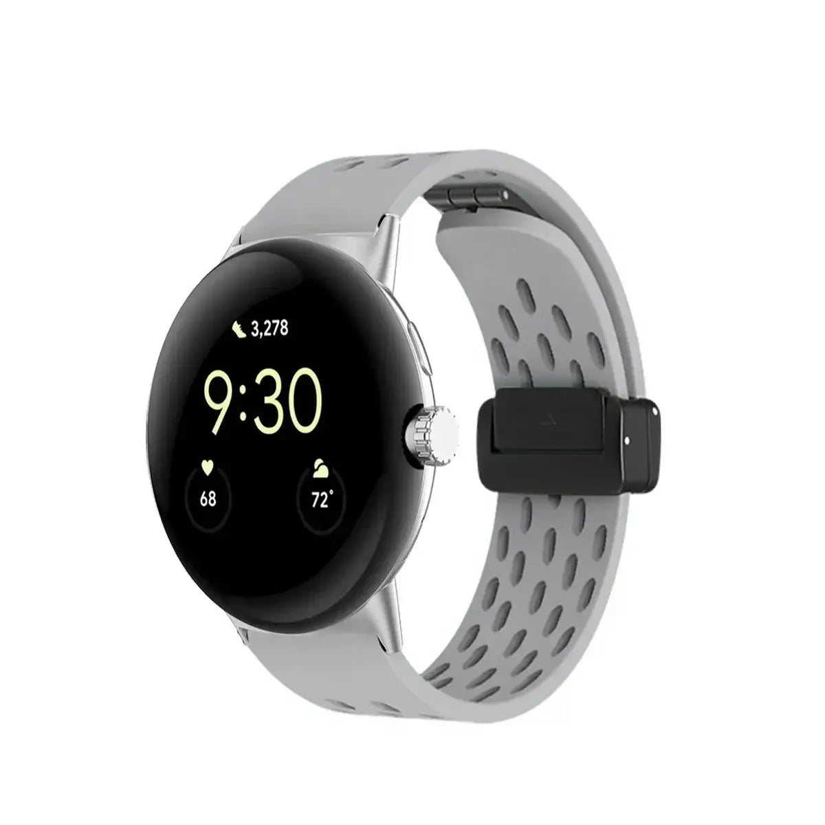 Google Pixel Silicone Band - Breathable With Magnetic Clasp