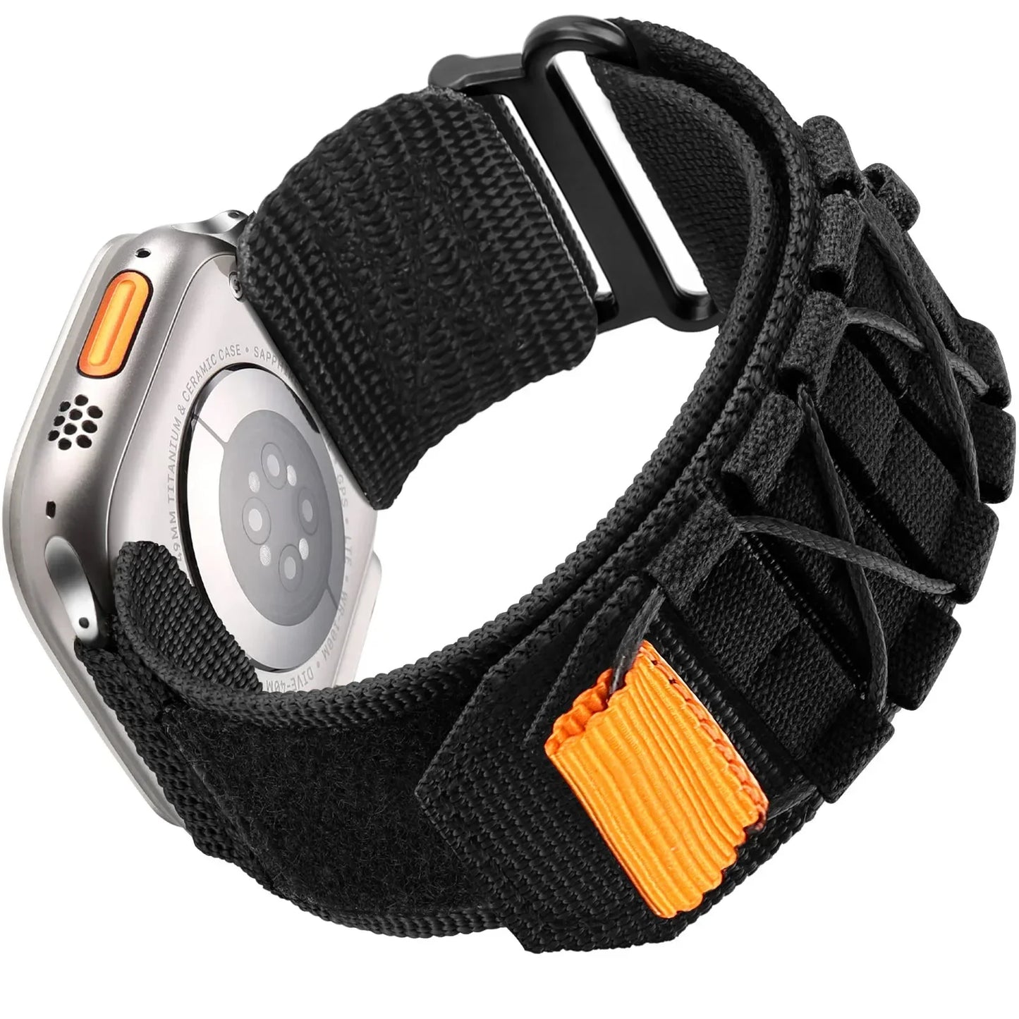 Apple Watch Nylon Strap - Tactical Loop Band for Series 8 7 6