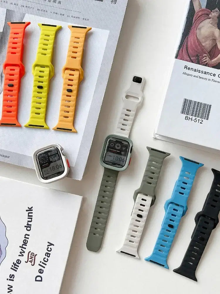 Apple Watch Silicone Strap - Durable Comfortable Band