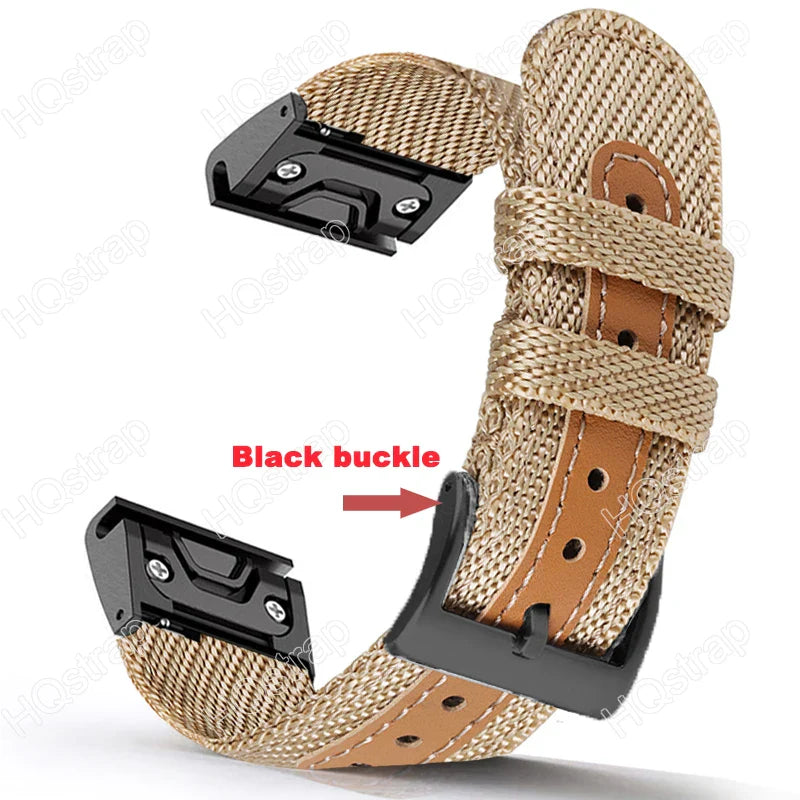 Garmin Sport Nylon Strap - Breathable Comfortable Design