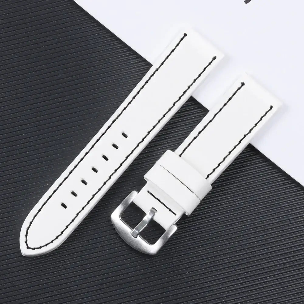 Samsung Galaxy Watch Leather Strap - Premium Classic Design