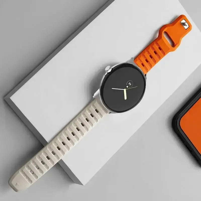 Google Pixel Sports Silicone Strap - Breathable and Flexible