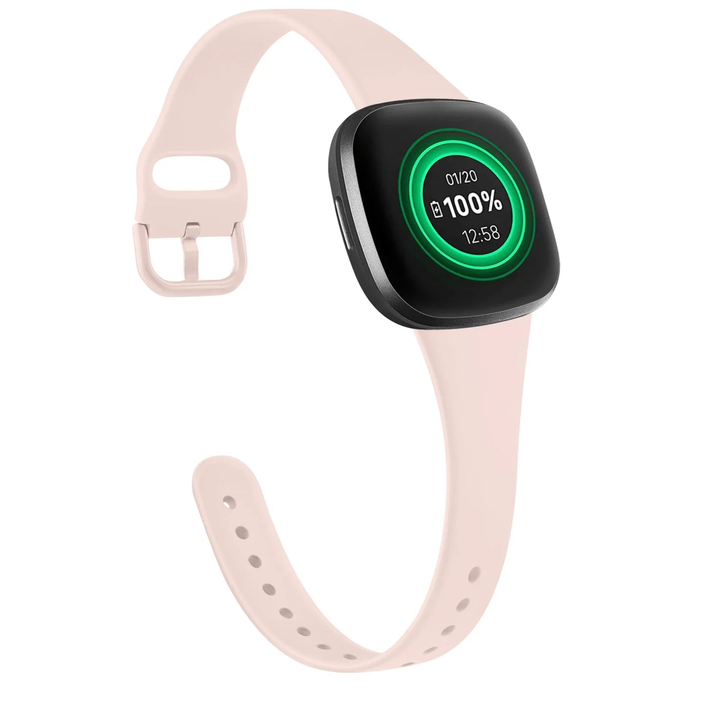 Silicone Fitbit Versa & Sense Bands