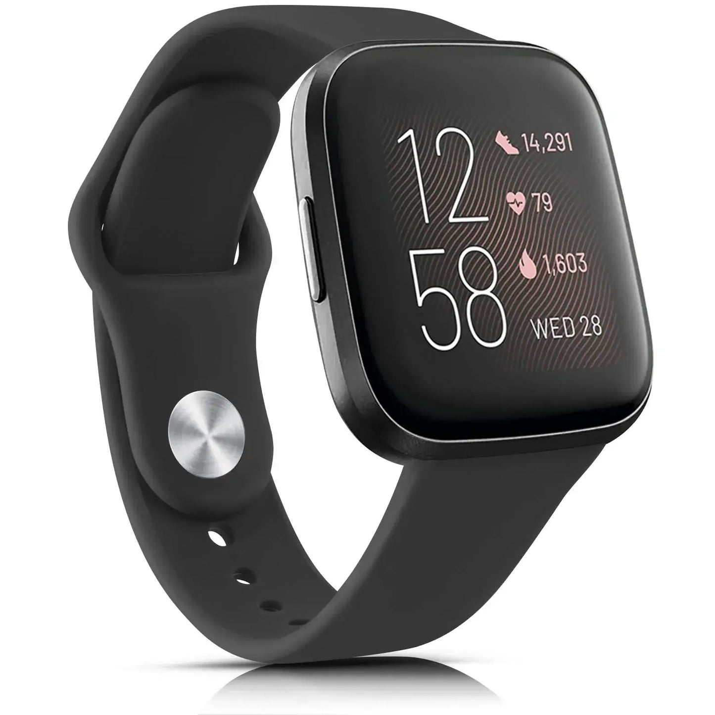 Fitbit Versa & Sense Silicone Strap - Soft Waterproof Design