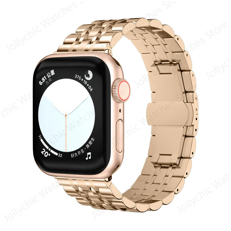 Apple Watch Stainless Steel Band - Elegant, Durable Design