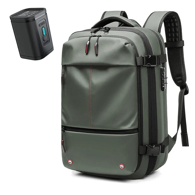 17" Laptop Travel Backpack for Men, Large Capacity, Business & School