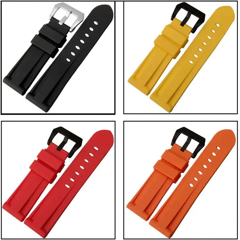 Huawei Silicone Strap - Two-Tone Colorful Design, Stylish