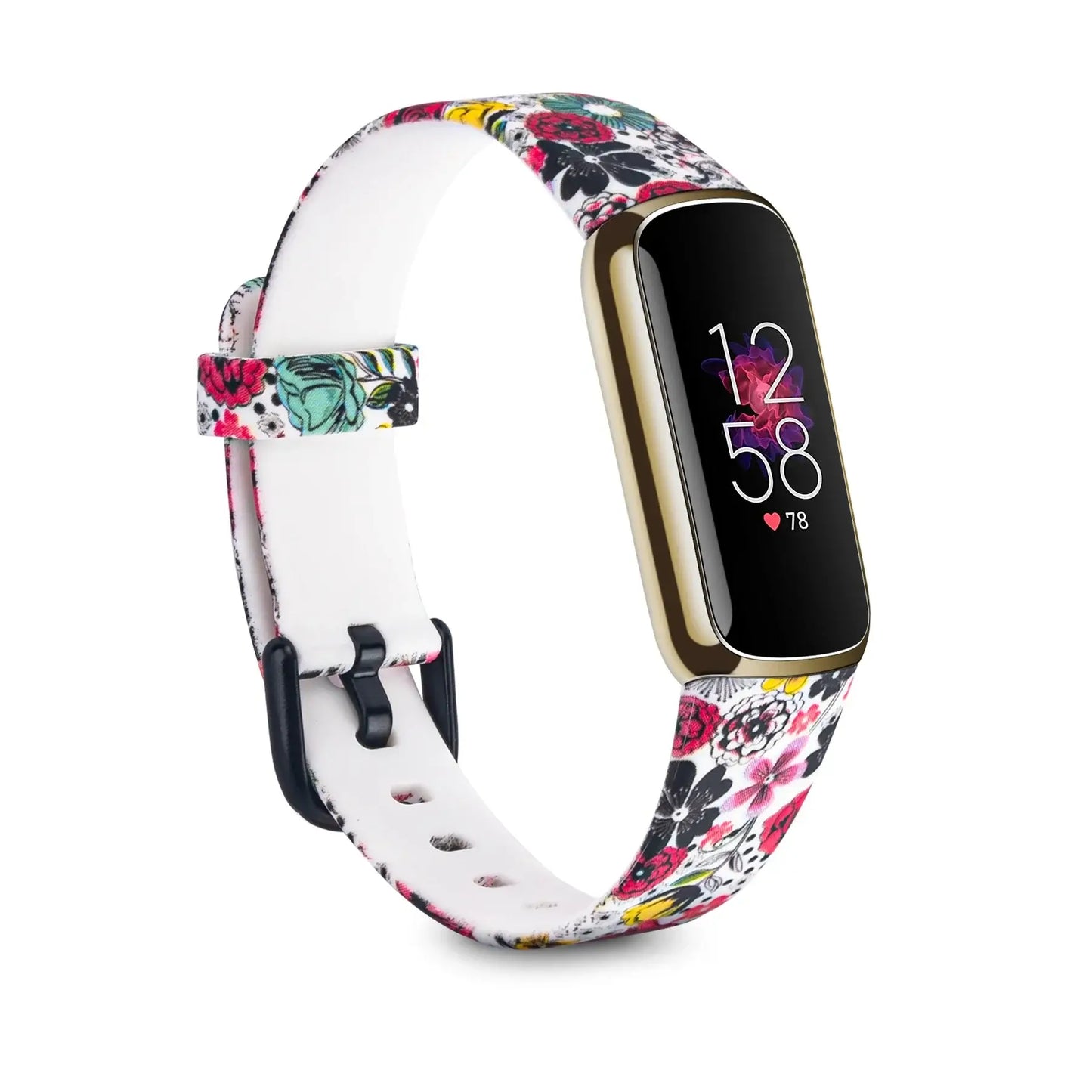 Fitbit Luxe Silicone Bands - Comfortable Vibrant Straps