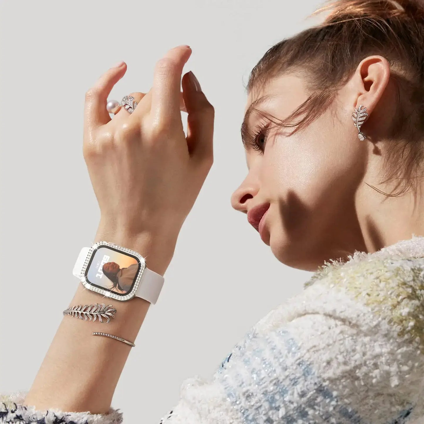 Apple Watch Case - Durable Gem-Studded Elegant Protection