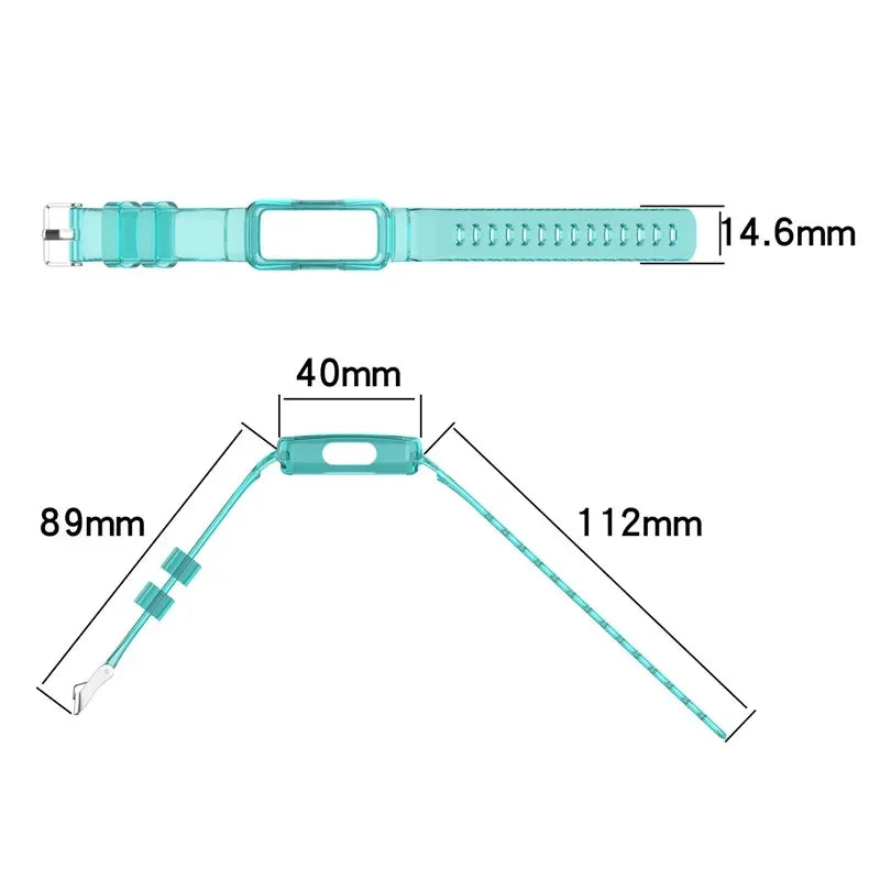 Fitbit Luxe Silicone Strap - Comfortable Replacement Band