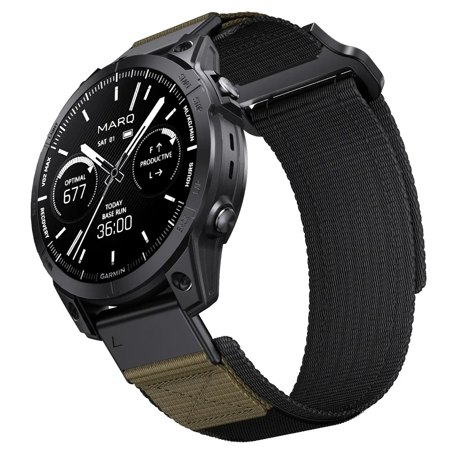 Garmin Nylon Sports Strap - Durable QuickFit Design