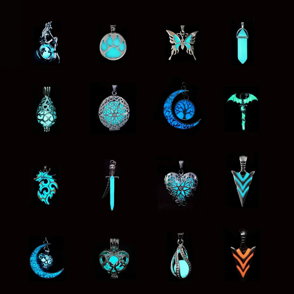 Luminous Glowing Pendant Necklace