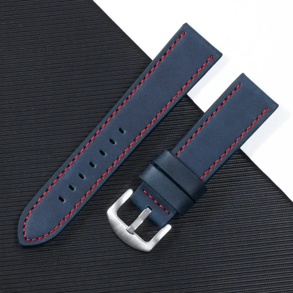 Samsung Galaxy Watch Leather Strap - Premium Classic Design