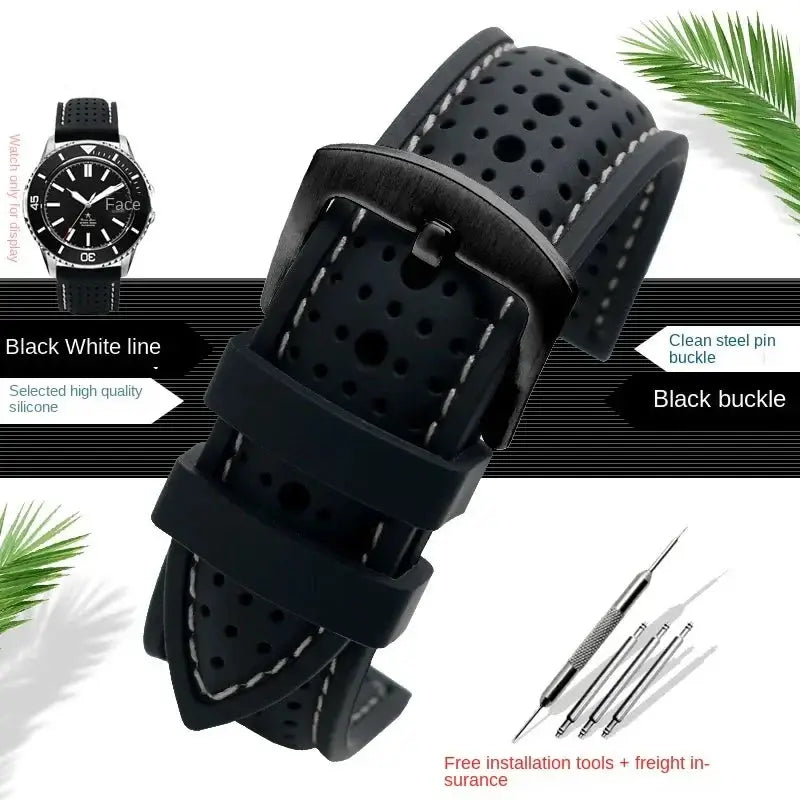 Samsung Galaxy Watch Silicone Band - Breathable and Stylish