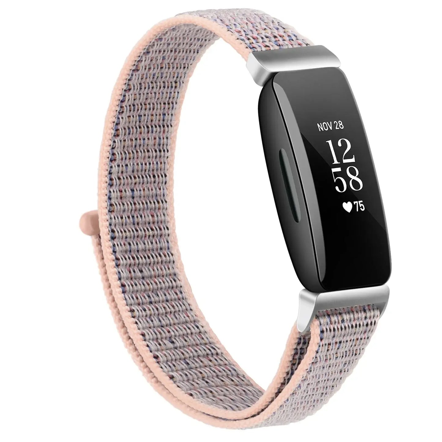 Fitbit Inspire 2, 1, HR Nylon Velcro Band - Versatile Strap