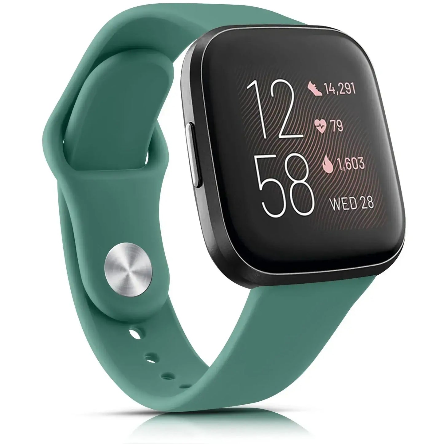 Fitbit Versa & Sense Silicone Strap - Soft Waterproof Design