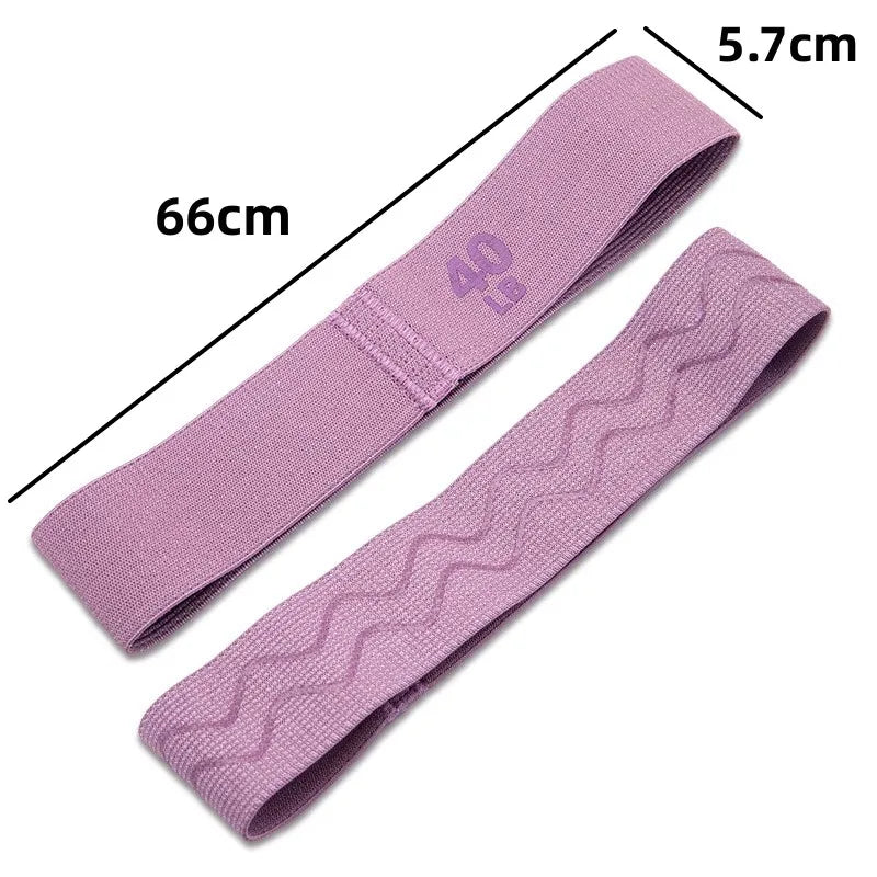 Non-Slip Fabric Resistance Bands - Wide Hip & Glute Training