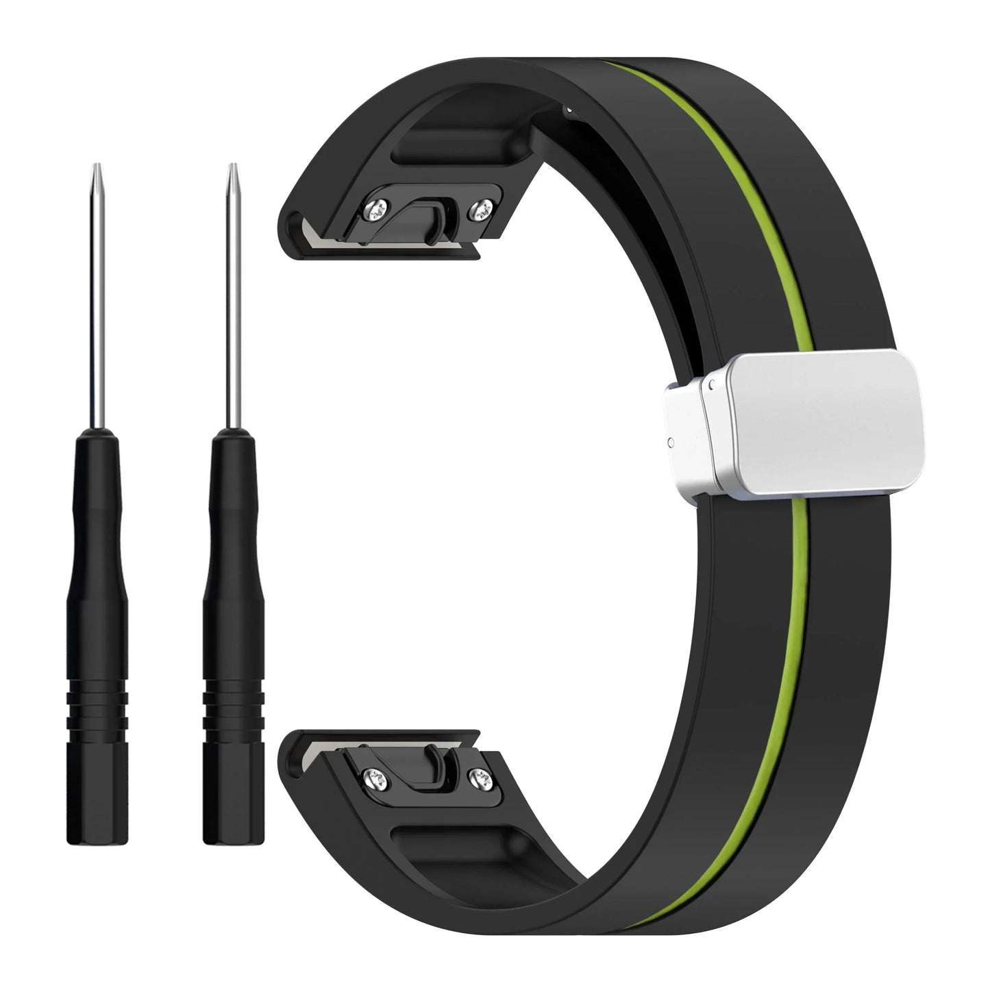 Garmin Silicone Strap - Durable, Flexible, Comfortable Fit