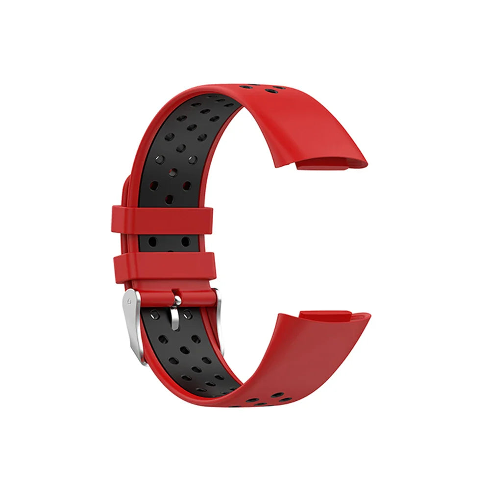 Fitbit Charge 5 6 Silicone Strap - Breathable Sport Band