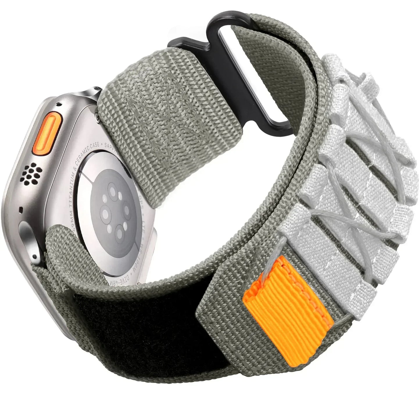 Apple Watch Nylon Strap - Tactical Loop Band for Series 8 7 6