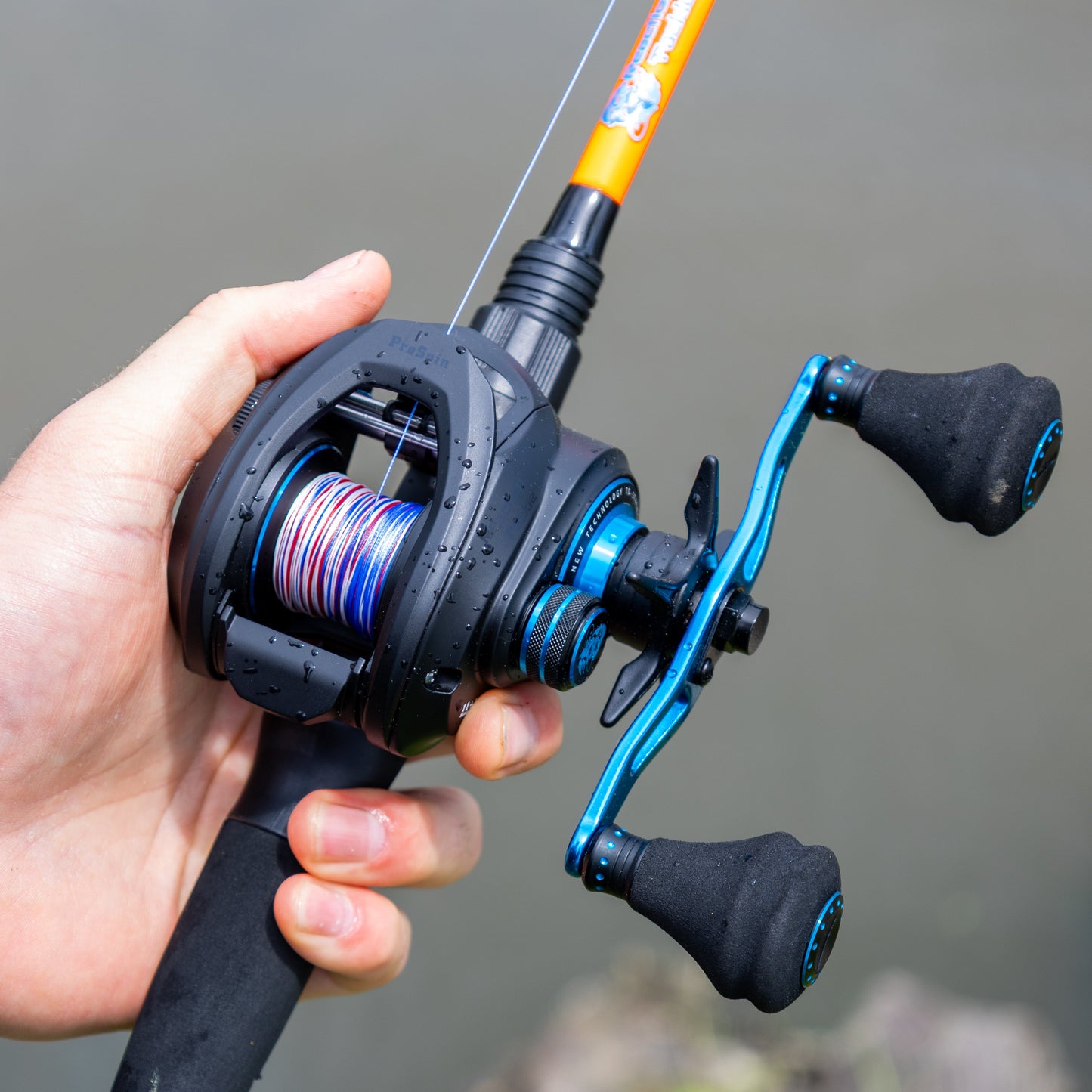 Reaction Tackle X8 Braided Fishing Line - USA Camo 8 Strand - NEW