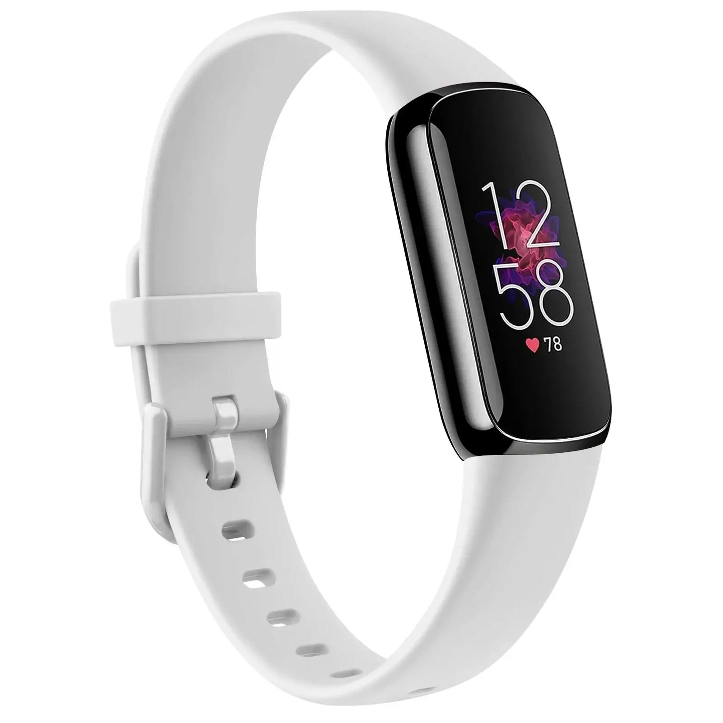 Fitbit Luxe Silicone Band - Soft Waterproof Comfortable Strap