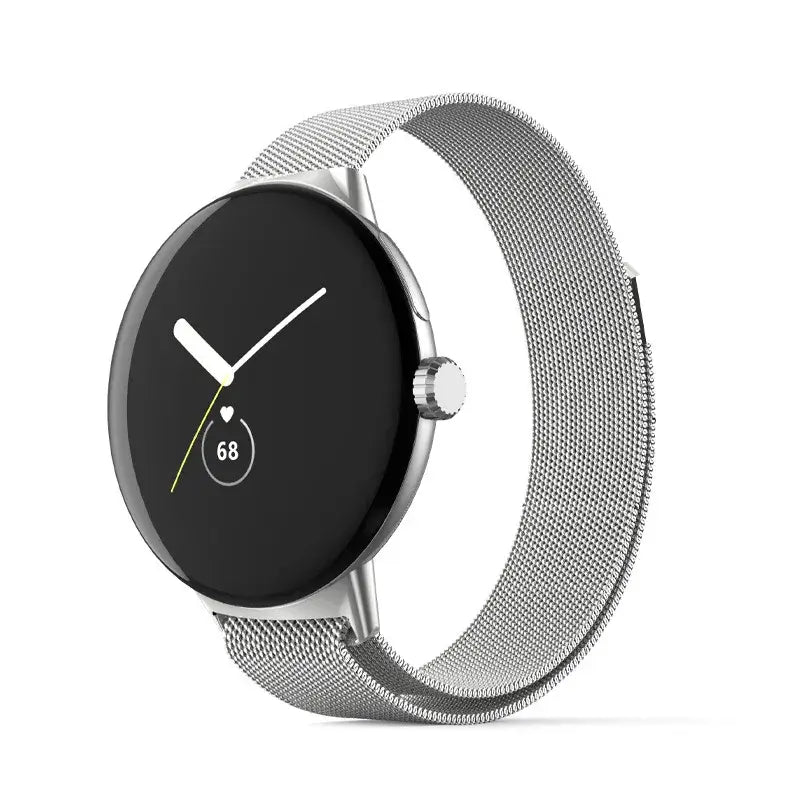 Google Pixel Watch Stainless Steel Band - Magnetic Clasp, Sleek
