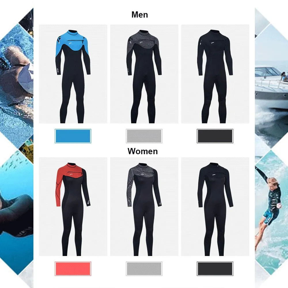 3mm Triathlon Swim Neoprene Wetsuit