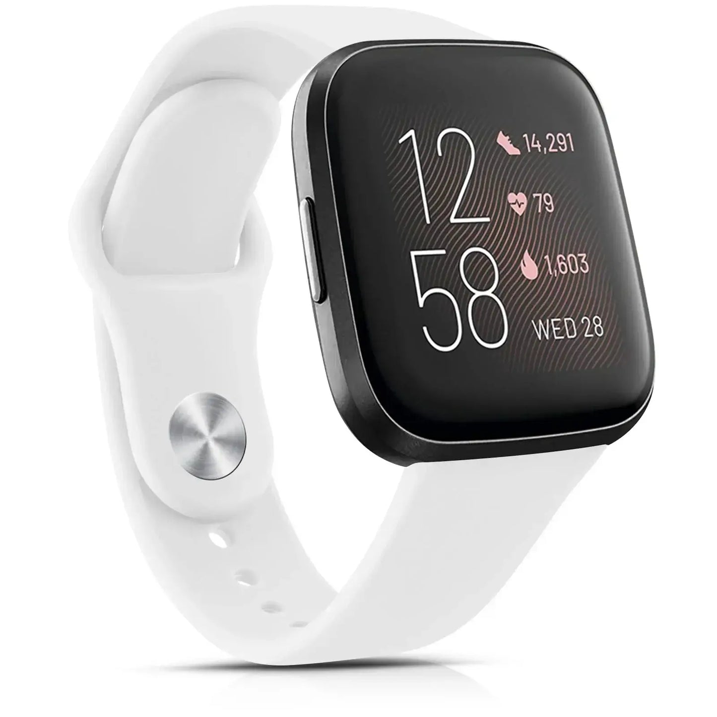 Fitbit Versa & Sense Silicone Strap - Soft Waterproof Design