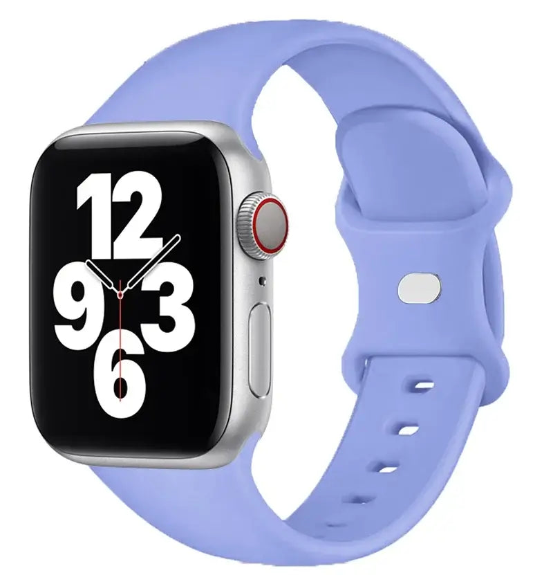 Apple Watch Silicone Band - Soft Waterproof Flexible Strap