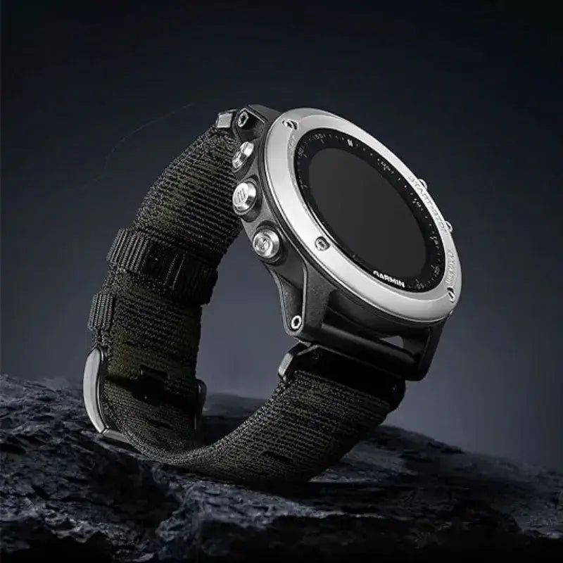 Garmin QuickFit Nylon Band - Tough Camo Design