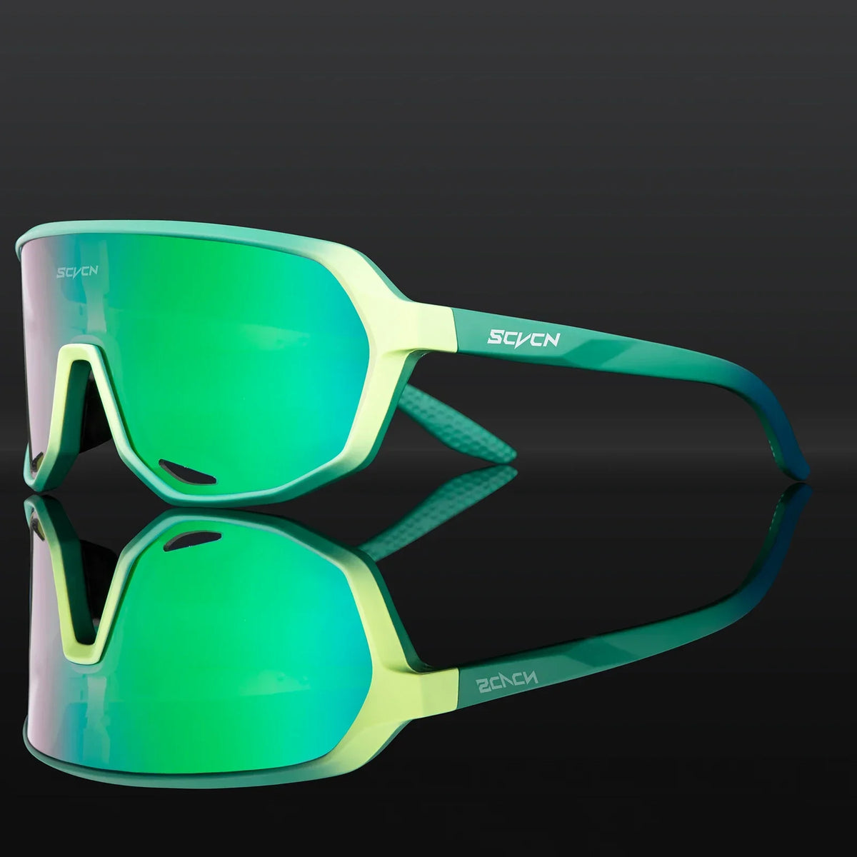 Scvcn-New Sunglasses Photochromic Cycling Glasses for Men Bicycle Mountain Bike Cycling Goggles UV400 MTB Polarized Road Women