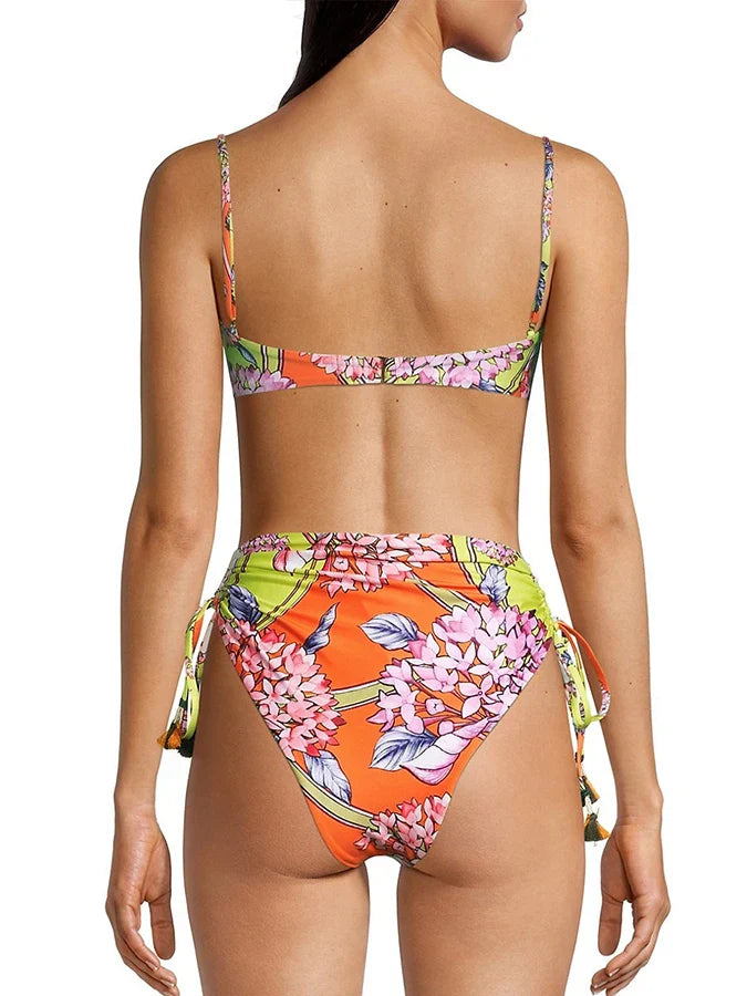 Funky High Waist Two-Piece Swimsuit