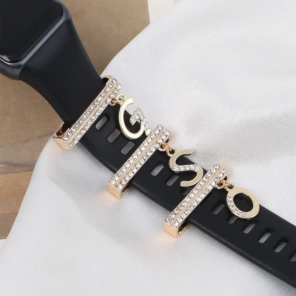 Apple Watch Premium Decorative Charms - Stylish Design