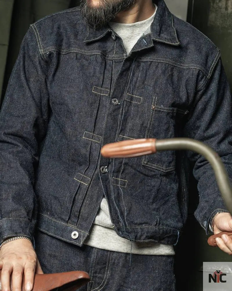 S806XX 1943 War Simplified Model 1st Selvedge Denim Jacket